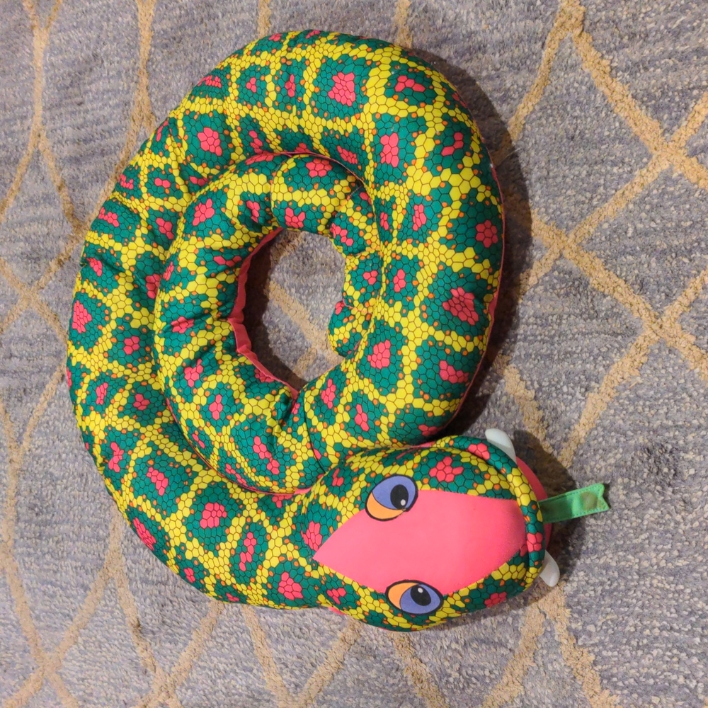 Vintage VTG 1991 Playskool Rattlin Randy Wrestler Snake